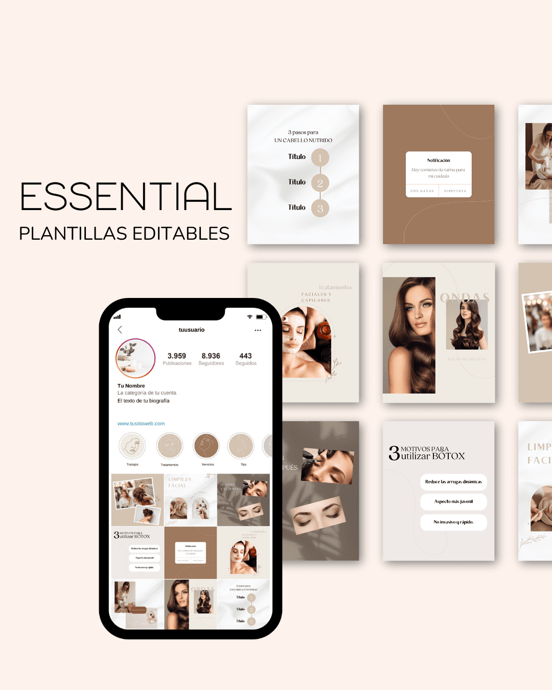 ESSENTIAL PLANTILLAS EDITABLES